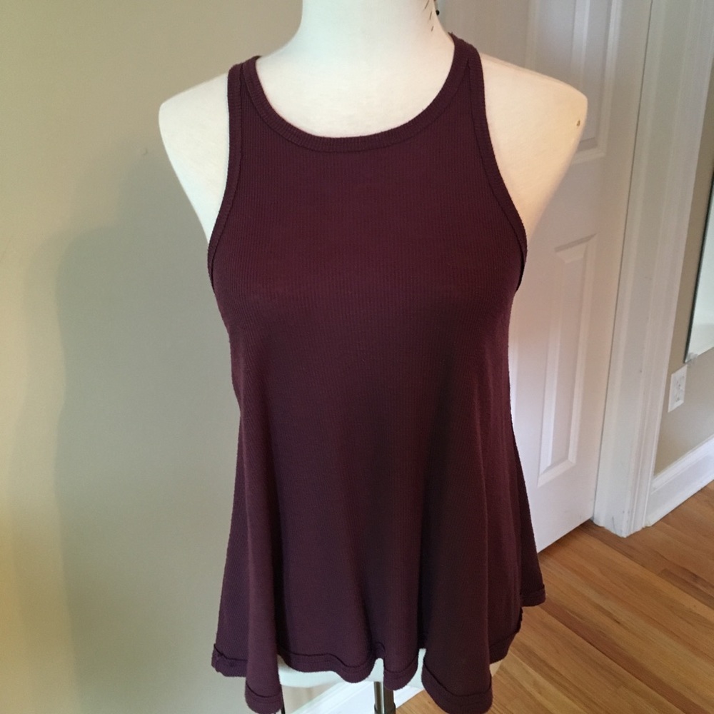 Free People Basic Purple Tank